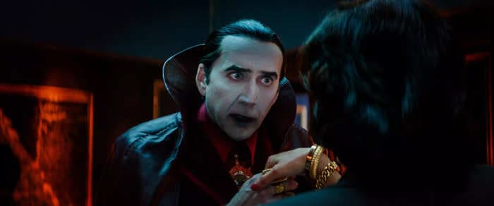 Nicolas Cage would stay in character between shooting scenes of 'Renfield,' says director