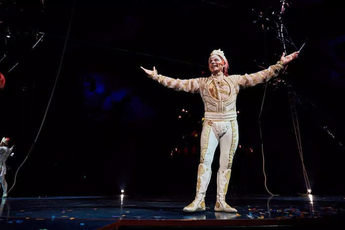 I'm a 60-year-old Cirque du Soleil performer. The circus provides chefs and special schools for our families — it feels like I'm always on vacation.