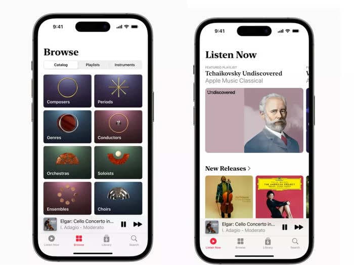 Apple Music Classical app offers five million high-brow tunes for classical music enthusiasts