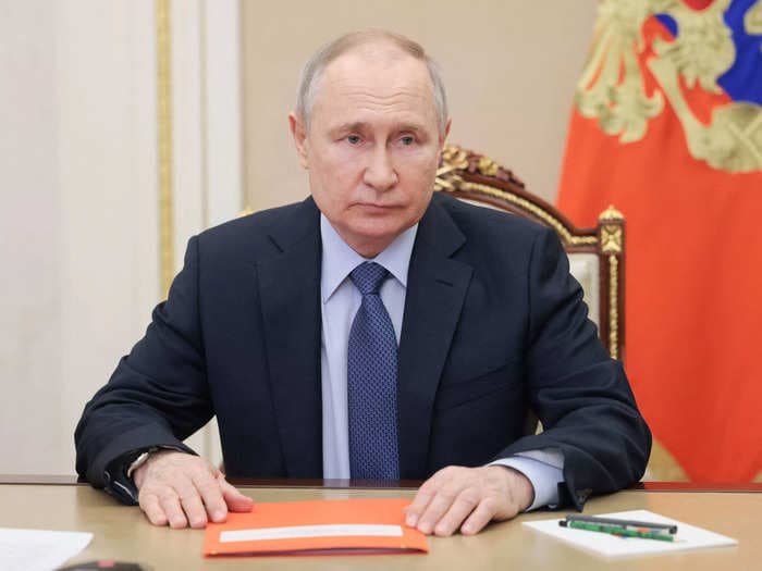 Russia's President Vladimir Putin could be a 'dead man walking,' a former CIA counterintelligence chief told an interviewer