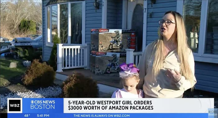 5-year-old girl used her mom's Amazon account to buy more than $3,000 worth of toy motorcycles and cowgirl boots