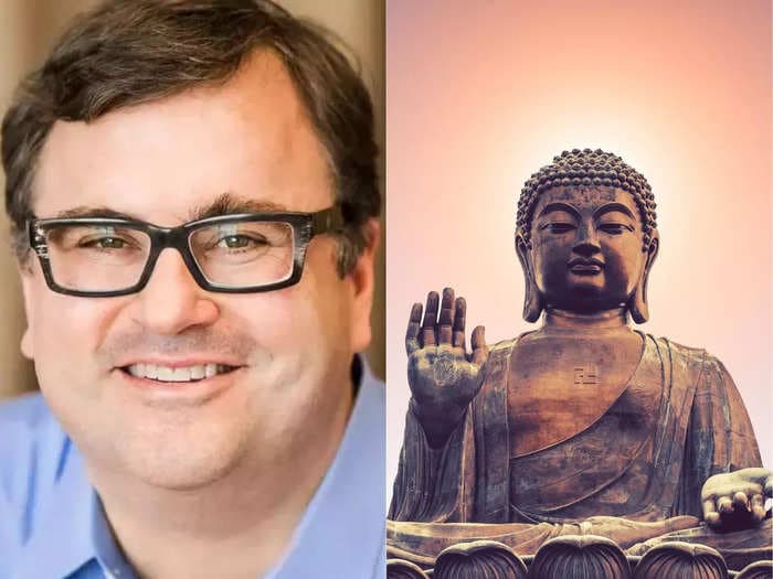 Billionaire LinkedIn cofounder Reid Hoffman reveals 2 Buddhist principles that shape his worldview and help him navigate failure