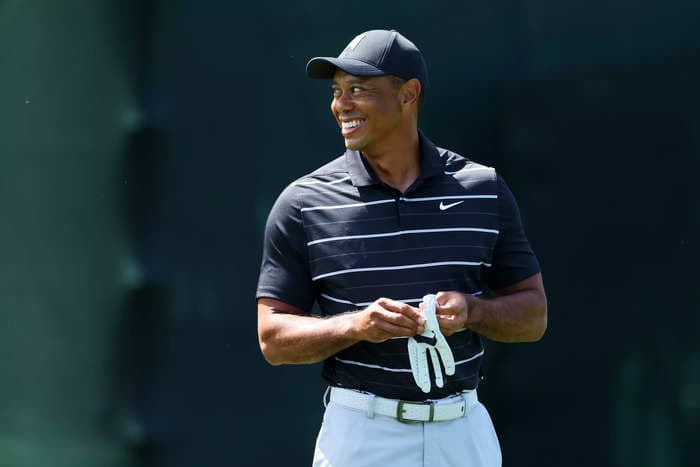 Tiger Woods got a break in his return to the Masters that could help his ailing body