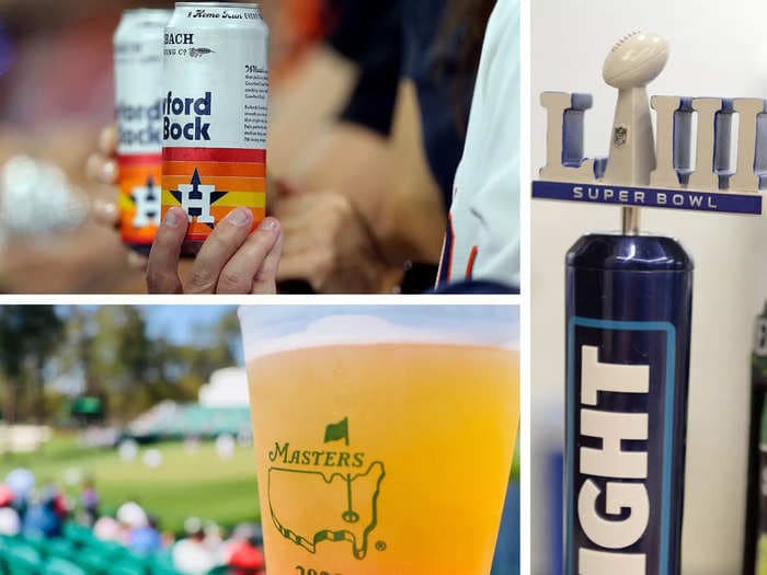 Beer for $5 and sandwiches for $1.50: Here's how the famously cheap concession prices at the Masters compare to other major sporting events like the Super Bowl and US Open