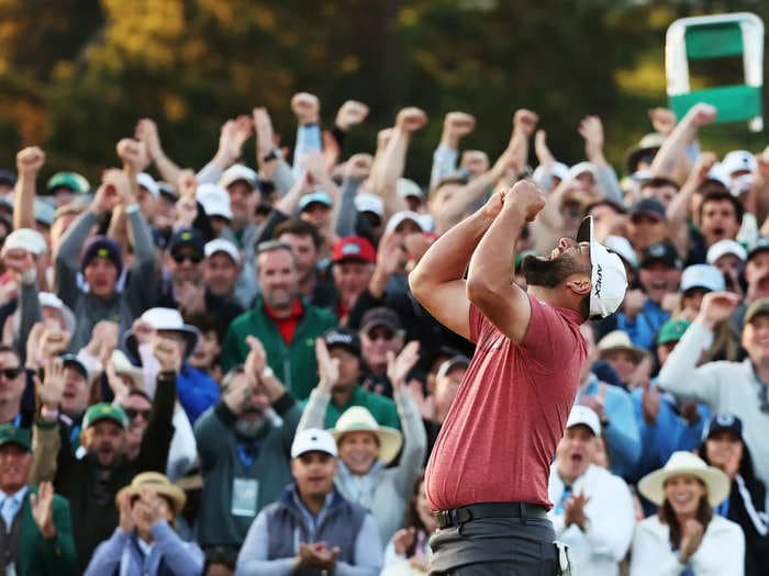 Jon Rahm completes dominant Sunday comeback to win the first Masters of his career