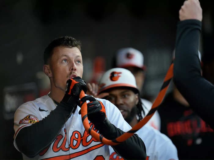 The Baltimore Orioles are celebrating home runs with a beer bong but swear it's called the 'homer hose'