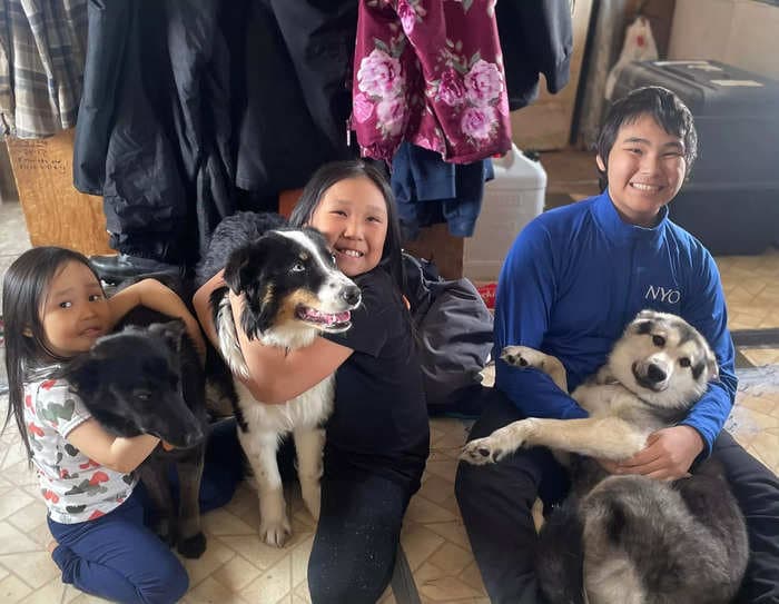 A family's 1-year-old dog went missing in Alaska. One month later, the dog showed up &mdash; in a town 150 miles across the Bering Sea.