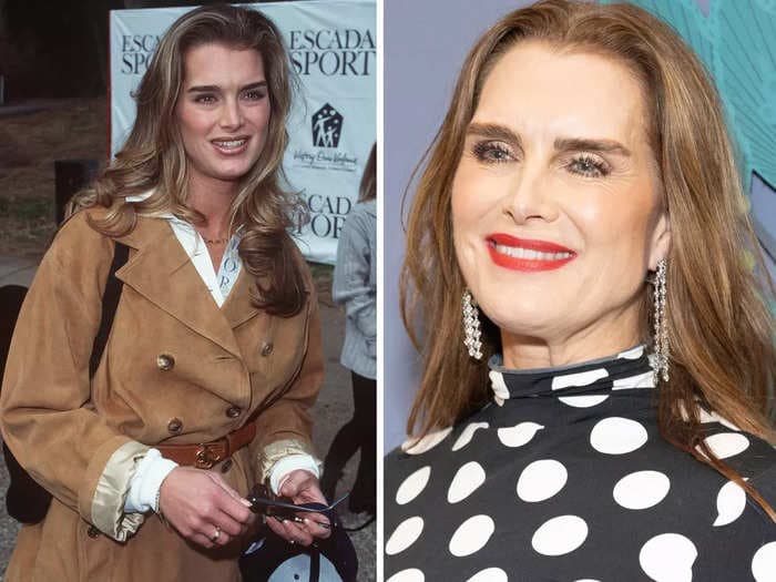 Brooke Shields explained her attitude towards aging after a TikTok fan asked for her secret: 'I can't say I love wrinkles'