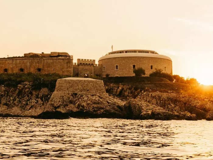 A fort in Montenegro that was a concentration camp during WWII was converted into a luxury resort starting at 500 euros a night