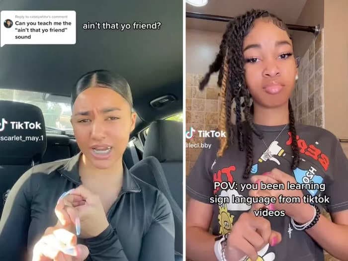 American Sign Language videos keep going viral on TikTok — but you might not be learning the right signs