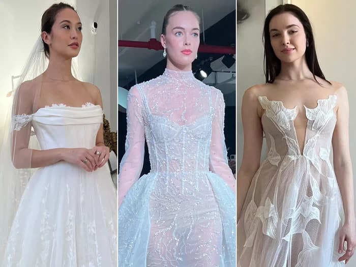 The wedding dress trends you're going to see everywhere in 2024, from corset bodices and sparkles to removable skirts