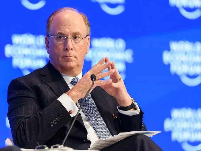 BlackRock CEO Larry Fink's pay dropped by 30% to $25 million in 2022, making him the latest corporate leader to take a pay cut amid recession fears