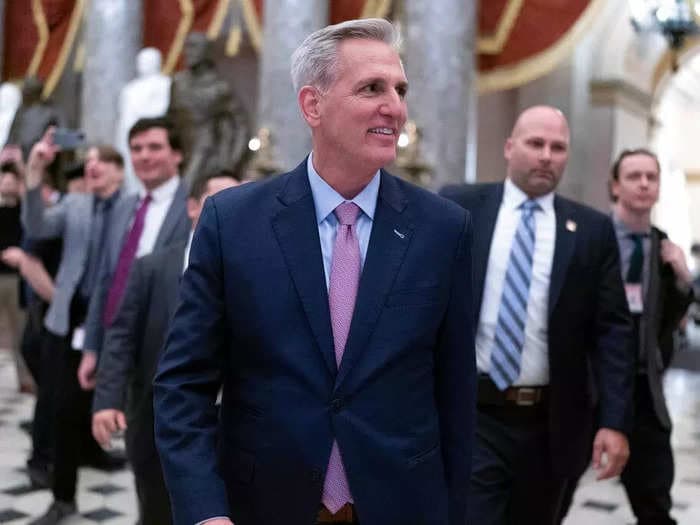 Kevin McCarthy says 'it's time for Americans to get back to work' and has a plan in place to overhaul welfare benefits in a debt ceiling deal