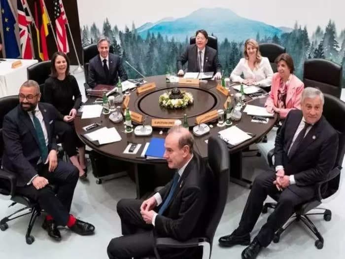 G7 warns "severe costs" against countries aiding Russian war in Ukraine