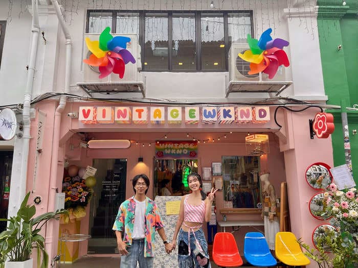 How a Singaporean couple turned $1,500 and their love of vintage clothing into a fashion business Gen Z can't get enough of