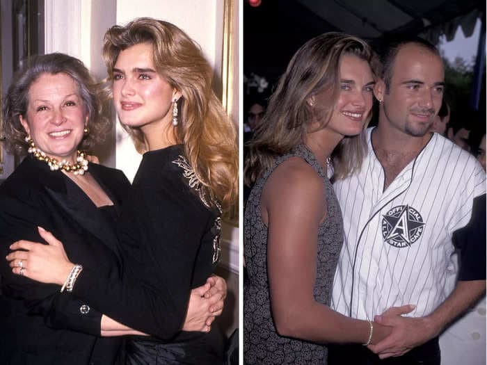 Brooke Shields says she was 'a summer away' from a 'Grey Gardens'-like codependent relationship with her mom when she met her first husband Andre Agassi