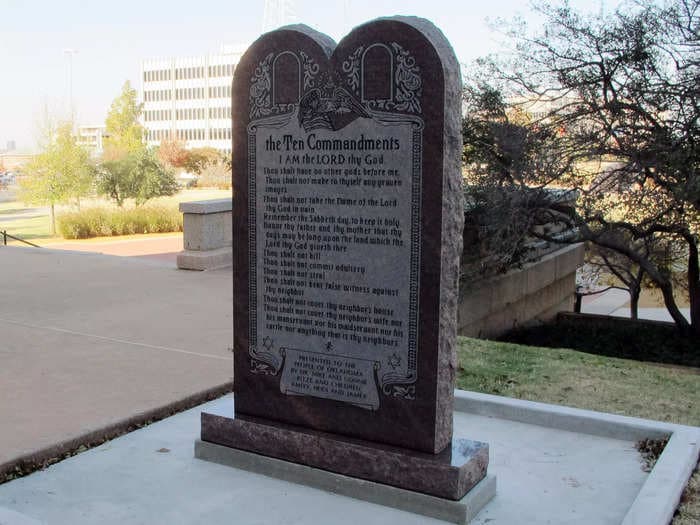 Texas lawmaker says the Supreme Court cleared the way to force schools to display the Ten Commandments in every classroom