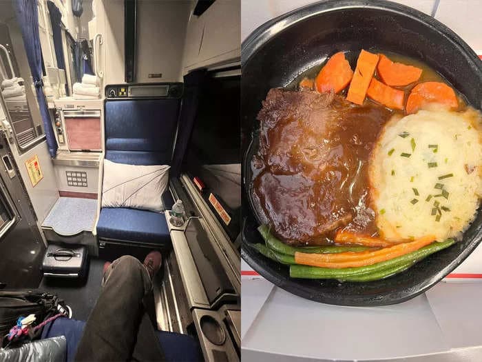 I upgraded my Amtrak seat to a 23-square-foot roomette for just $110. Here's what my 15-hour train ride was like.