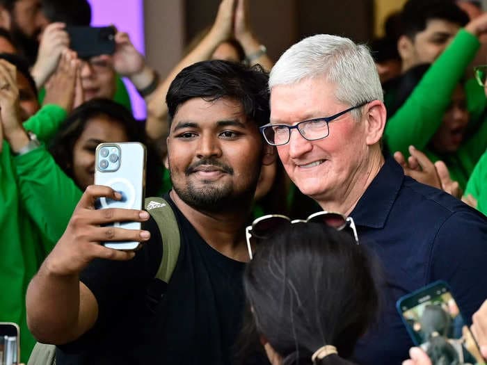 Apple opens its first bricks-and-mortar store in India