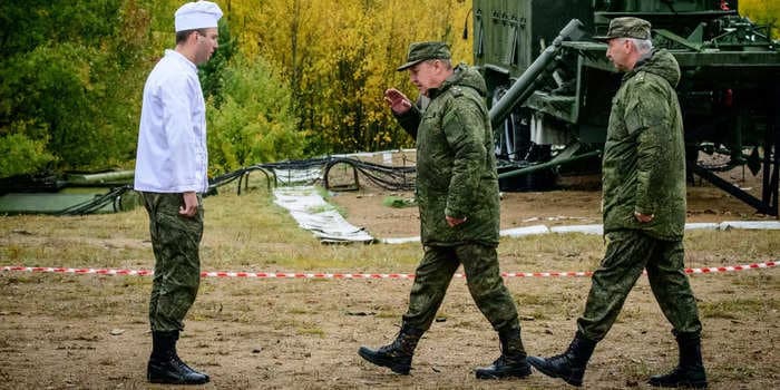 Russia's military has been preparing for a drone-filled battlefield, and even its cooks are being trained to shoot them down