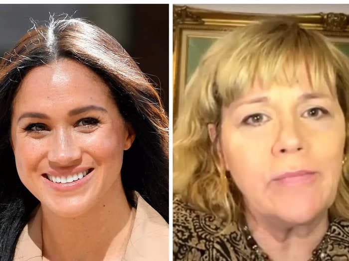 Megan Markle's estranged half-sister Samantha Markle says the Duchess would 'still be a waitress' if not for their father's help