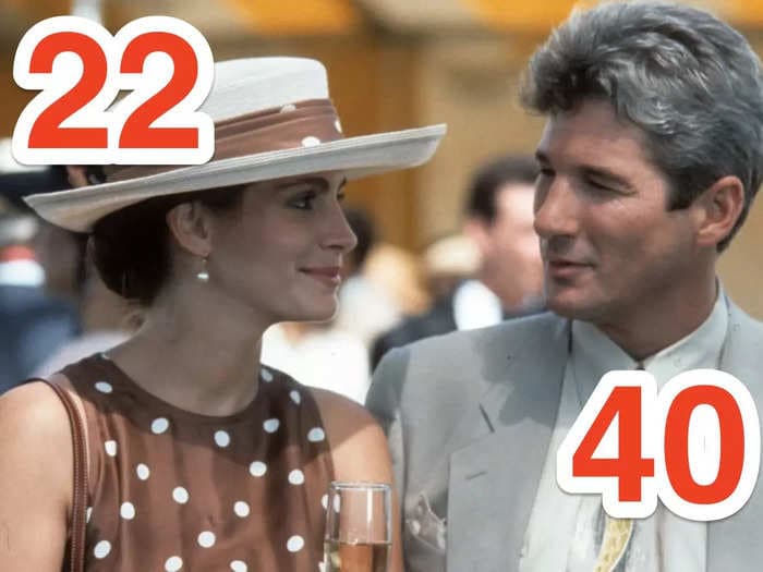 The surprising real-life age differences between 12 famous rom-com pairs