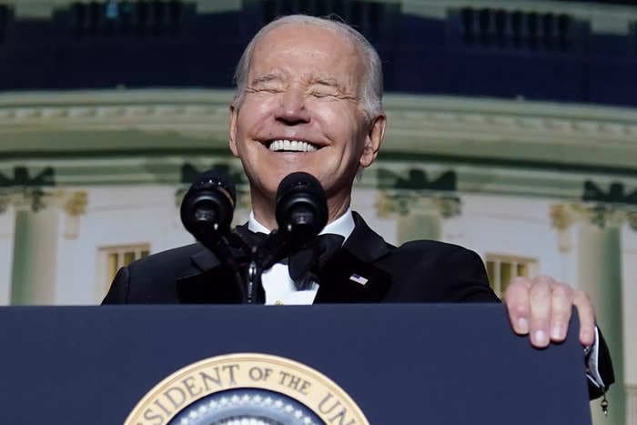 President Biden jokes to dinner guests if you're disoriented or confused, you're either 'drunk or Marjorie Taylor Greene'