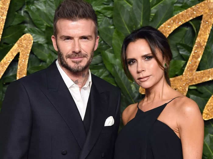 Victoria Beckham shared a pantsless photo of husband David in honor of his birthday