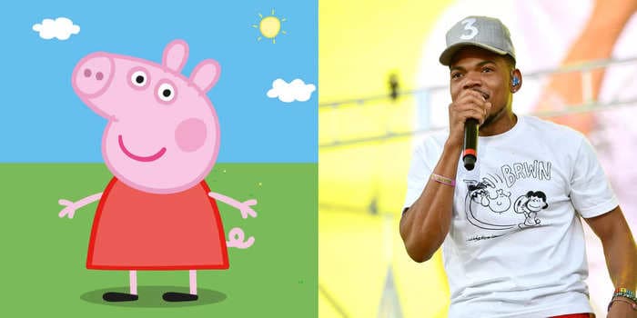 Chance the Rapper says he wants to collaborate with Peppa Pig to impress his daughters