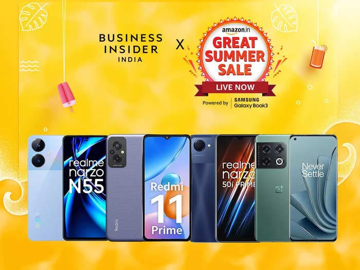 Amazon Great Summer Sale 2023 best smartphone deals – iPhone 14, Galaxy S22, OnePlus 10R and more