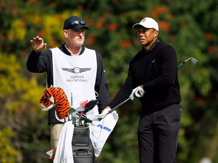 Tiger Woods' longtime caddie has found a new bag, signaling the end of an era in golf