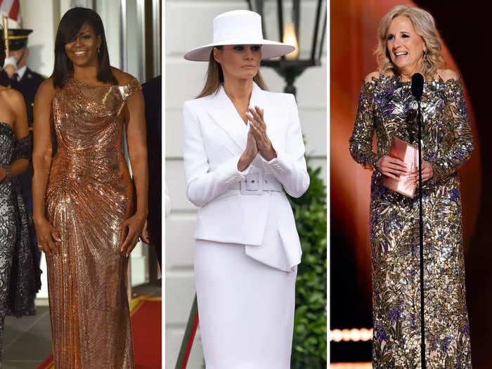 The most daring outfits first ladies have worn