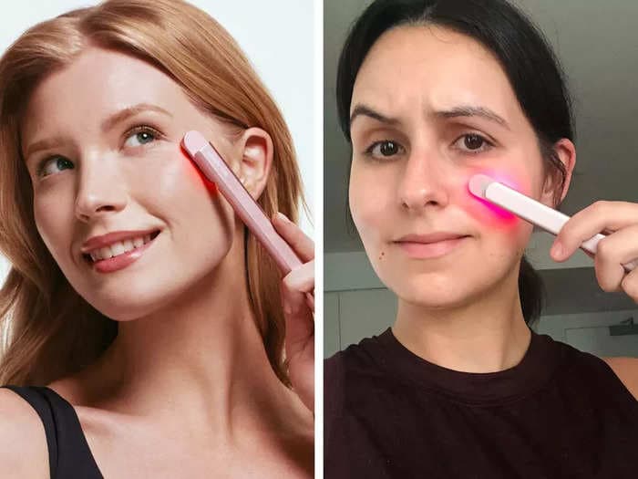 I spent a month trying a $150 anti-aging skincare wand used by celebrities like Pedro Pascal and Reese Witherspoon. It didn't live up to the hype.