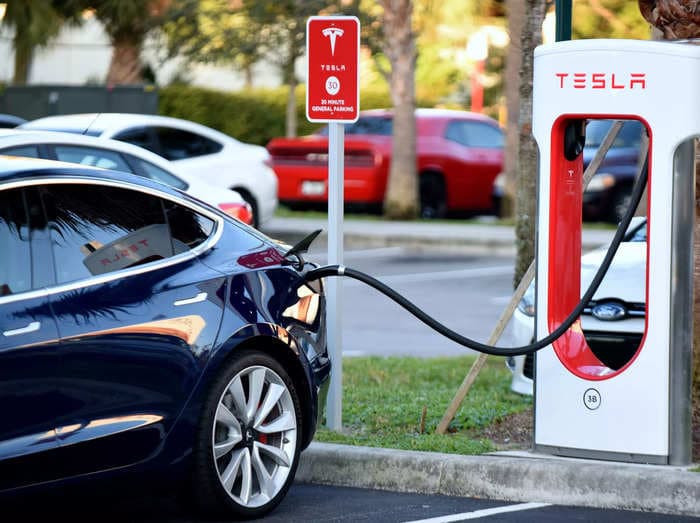 A Tesla driver was fatally shot following an argument at a charging station