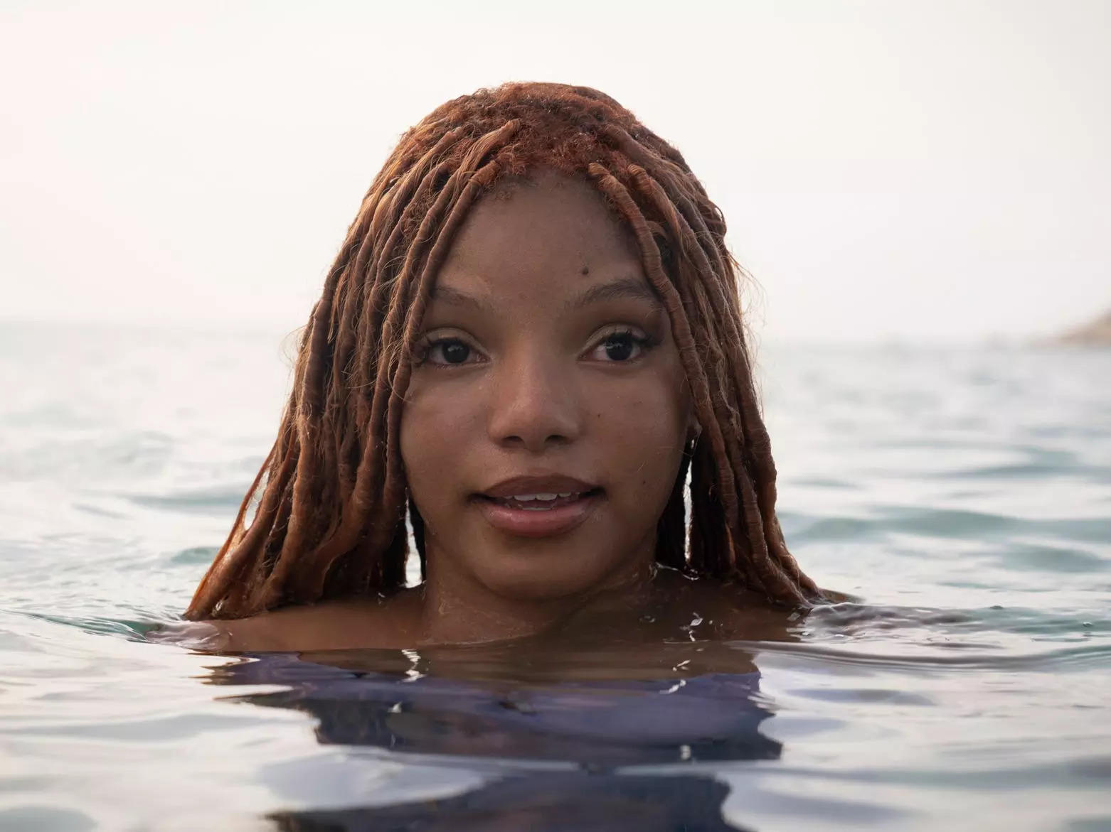 Halle Bailey says it took a 'whole day' to get the iconic Ariel hair ...