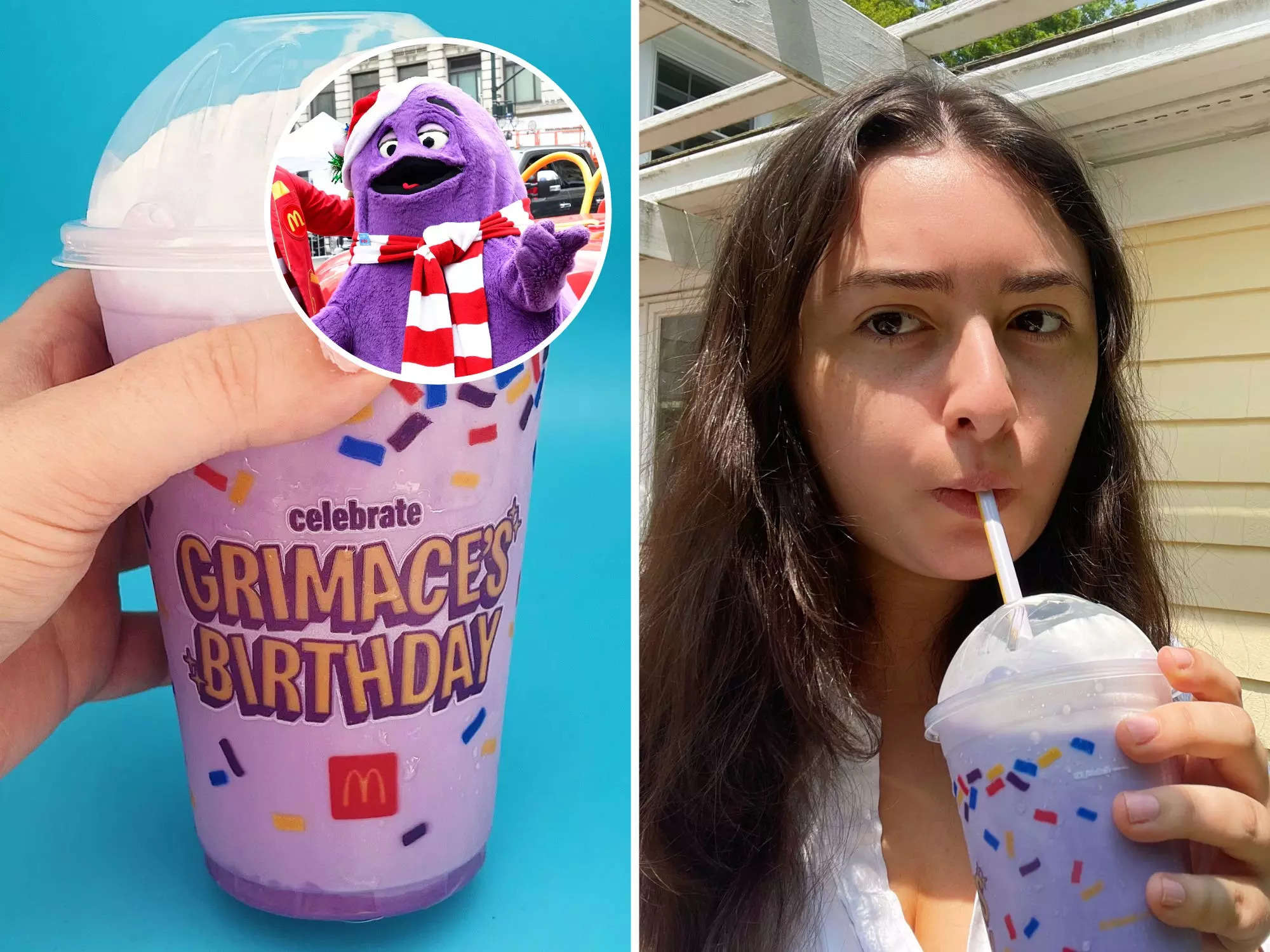 Here's what McDonald's purple Grimace shake really tastes like 