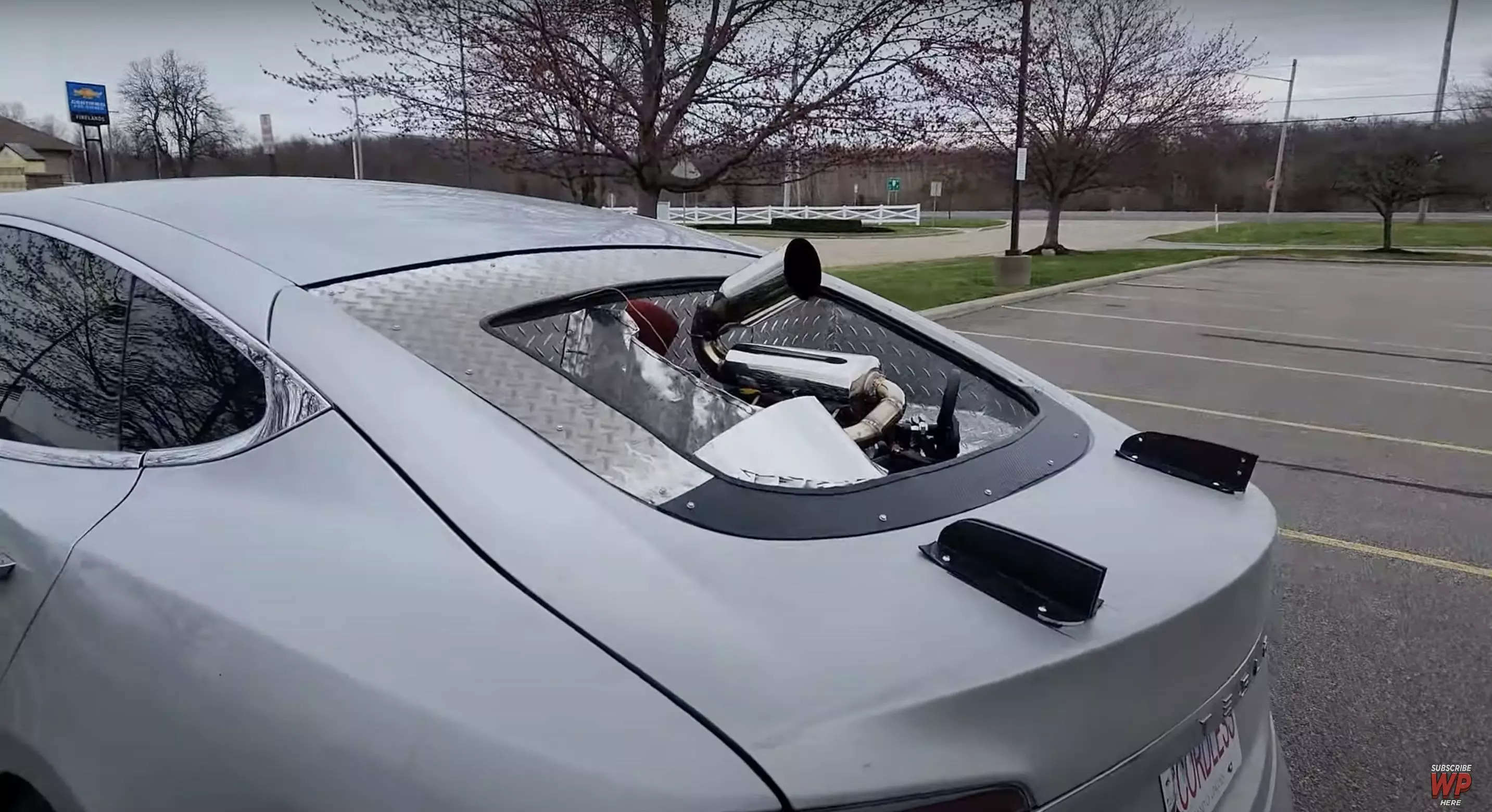 A YouTuber says he built a hybrid, diesel-powered Tesla with more than  1,000 miles of range &mdash; but it's ridiculously loud | Business Insider  India