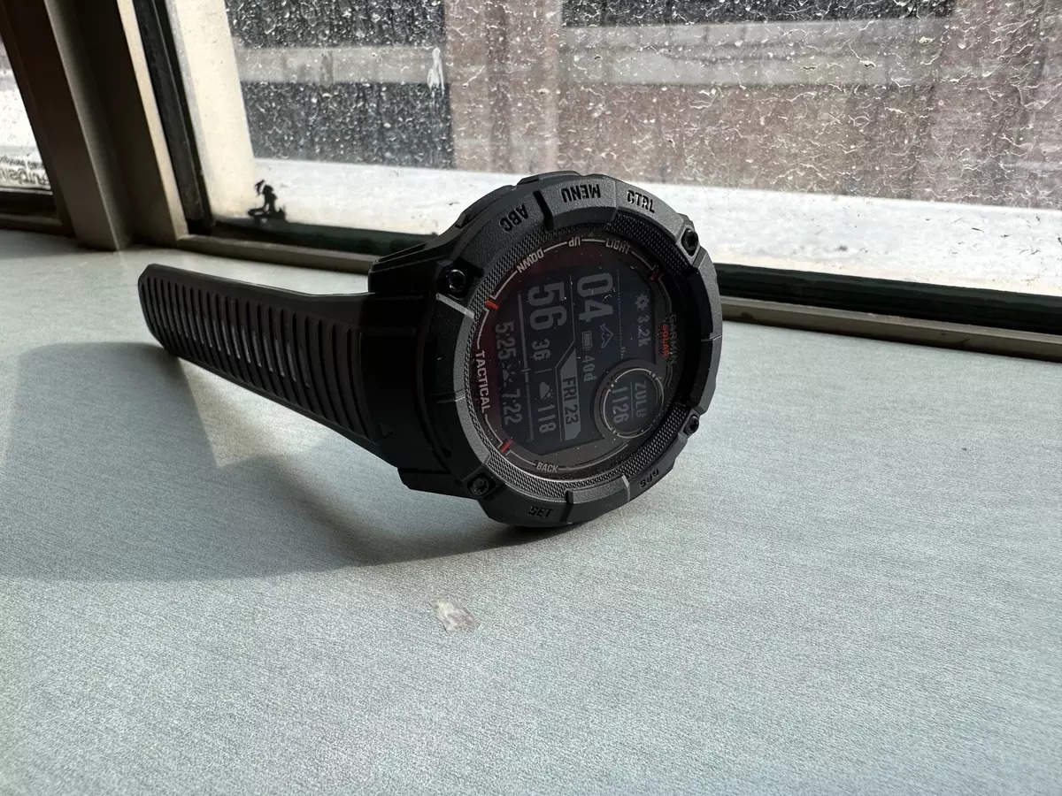 Garmin's Instinct 2X Solar smartwatch never needs charging