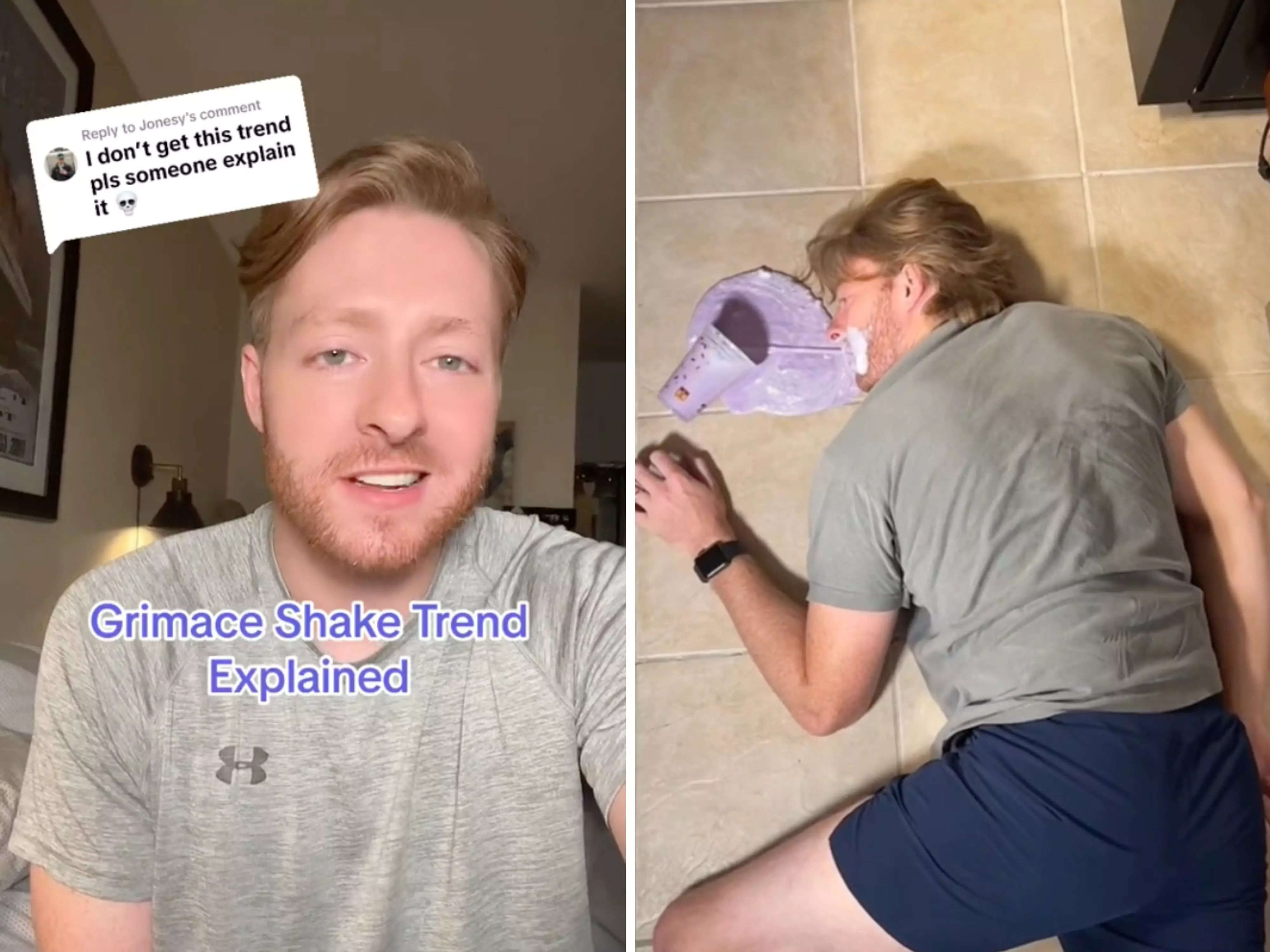 The Inventor Of The Grimace Shake Trend Explains The Viral Tiktok And How He Came Up With The 3714