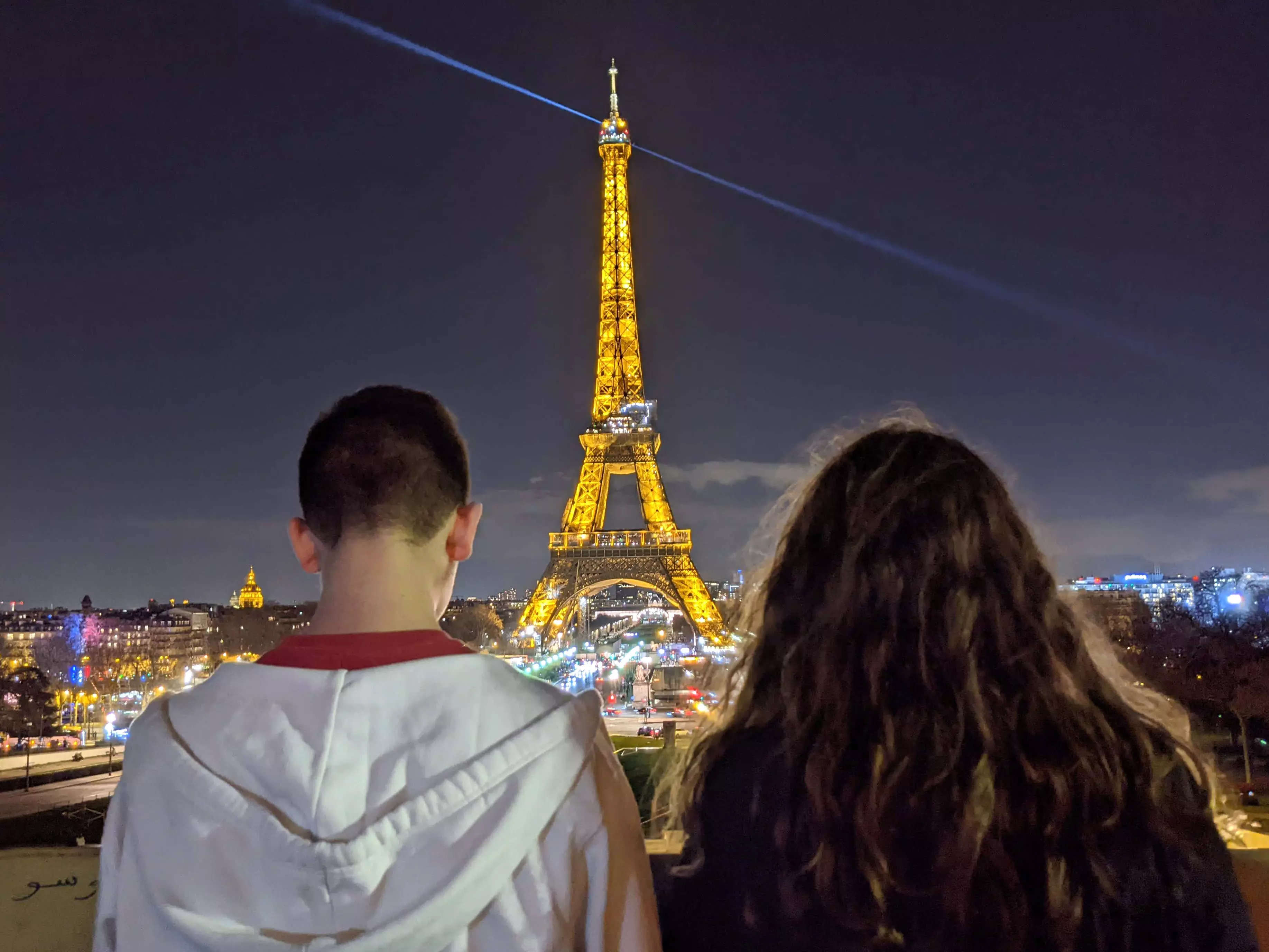 I took my teenage niece and nephew to Paris for the first time. Here