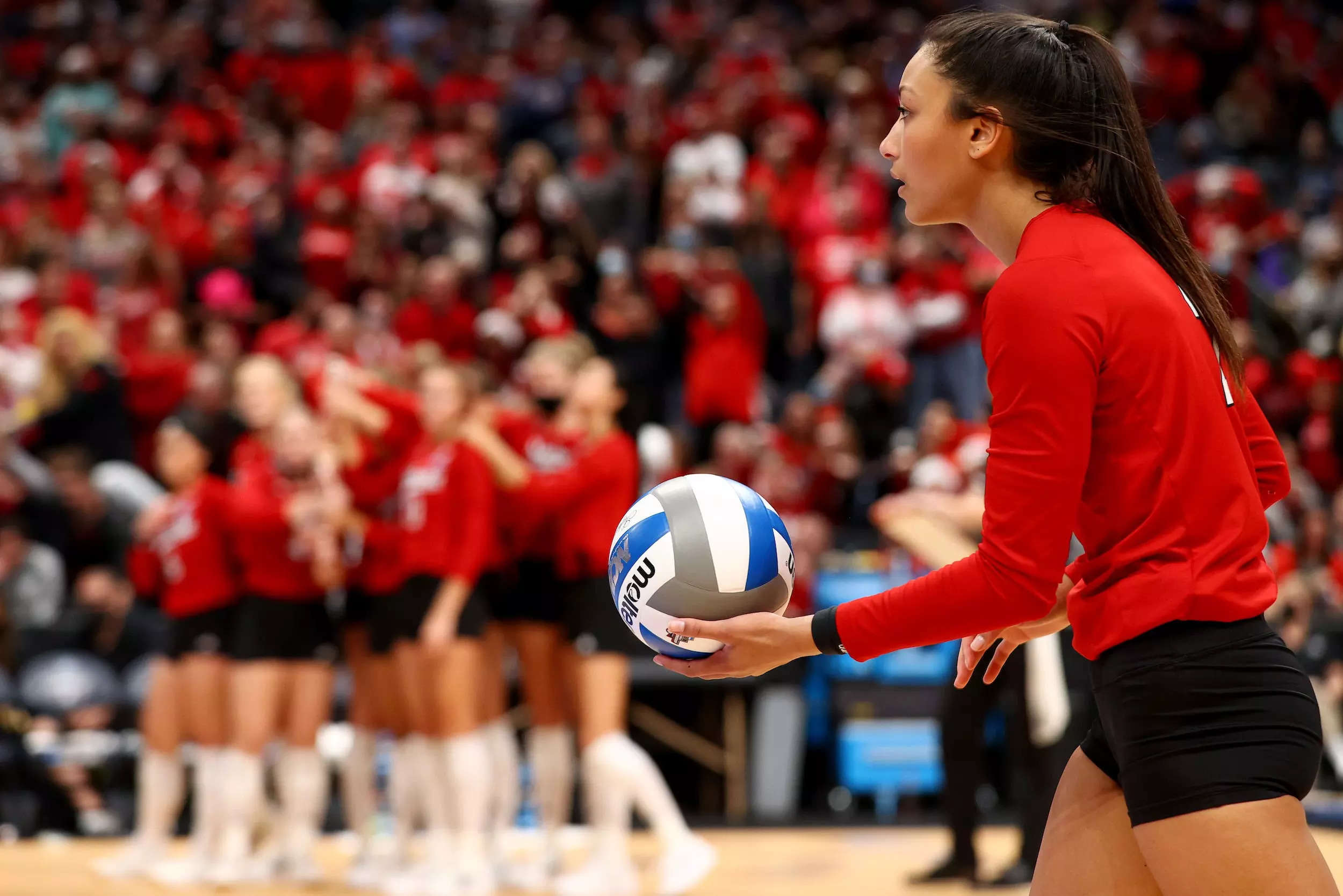 How a Midwestern rivalry inspired Nebraska volleyball to try to snag a