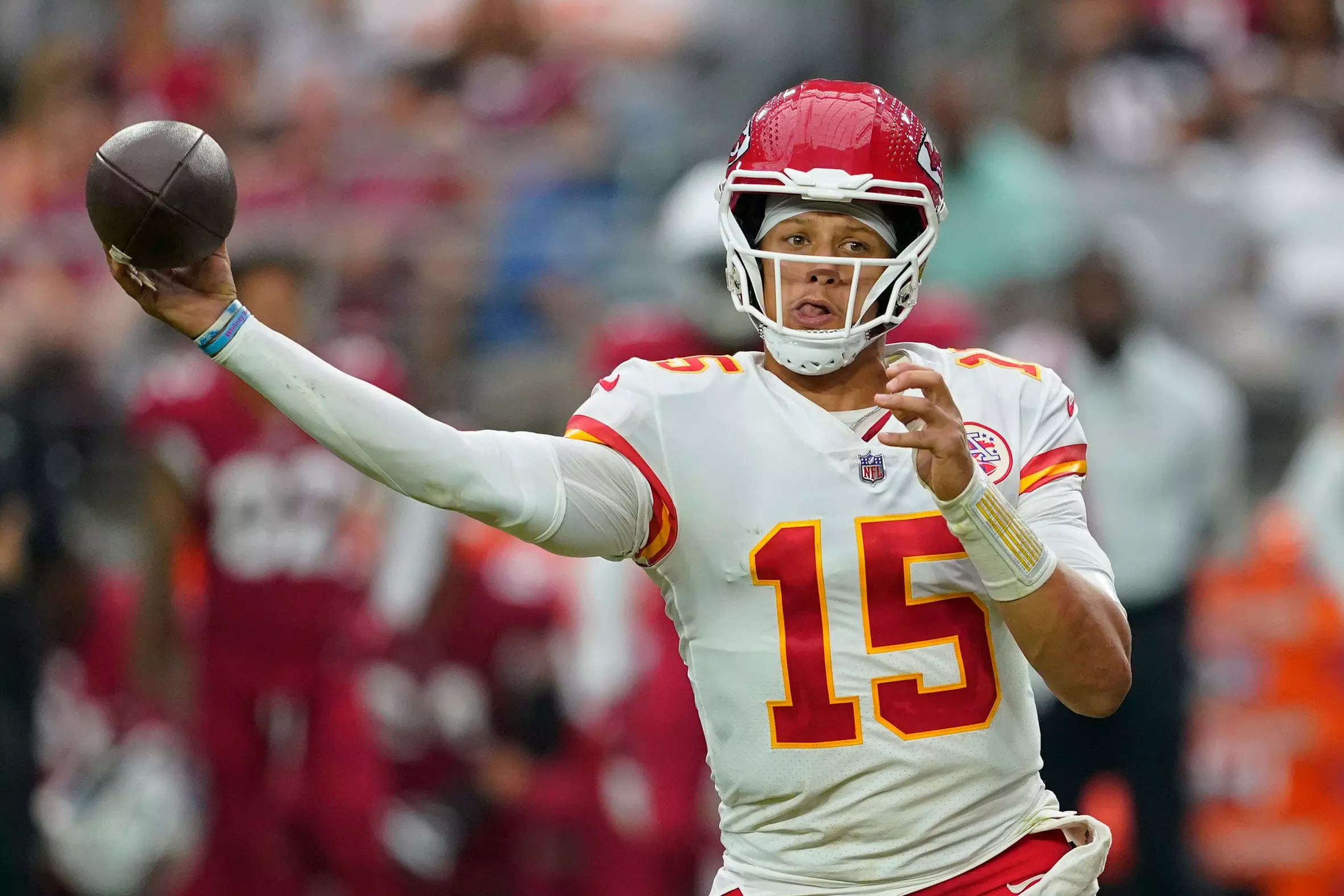 NFL MVP and Super Bowl Champion Patrick Mahomes on His Go-To Workouts and  How He Makes Those Crazy Sidearm Throws - Men's Journal