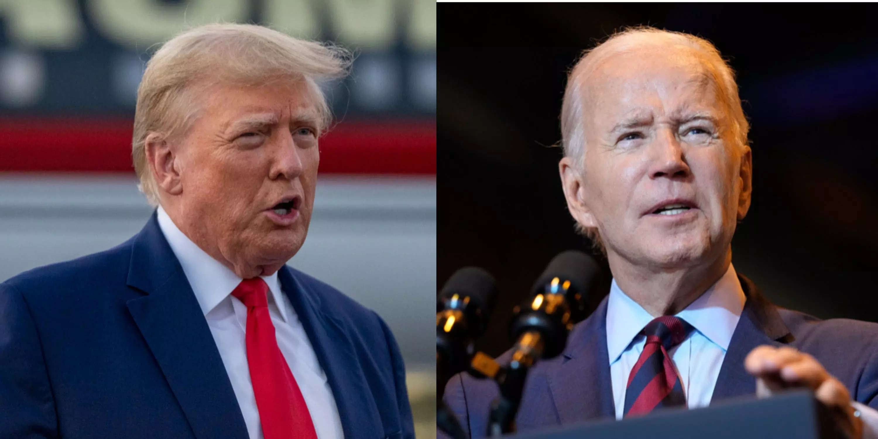 Trump leads Biden by 10 points in newlyreleased national poll of the