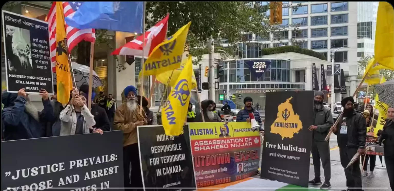 Pro-Khalistani Protests Held Outside Indian Diplomatic Missions In ...