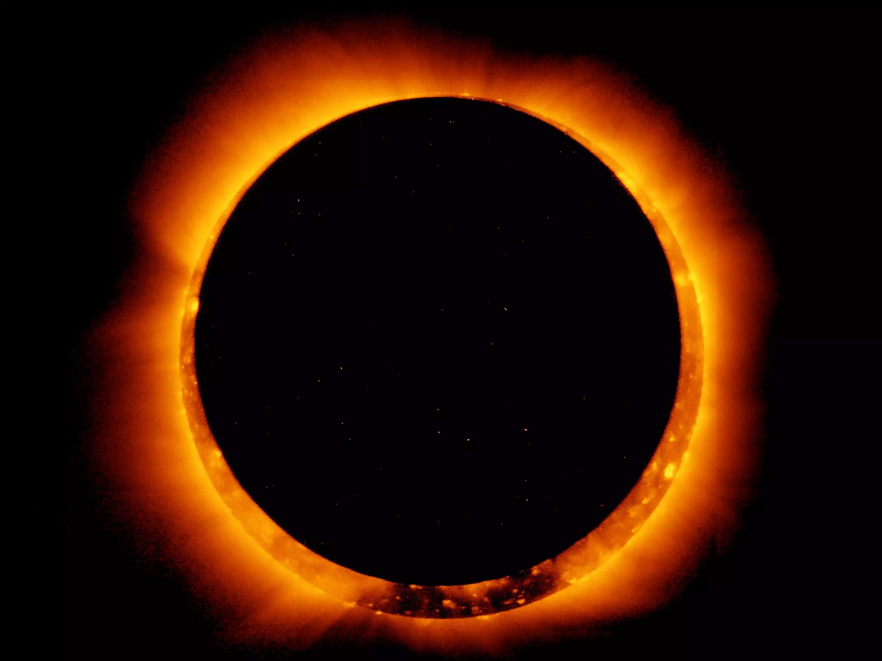 the october 2023 solar eclipse is known as a ring of fire heres what that means when its happening and how to see it
