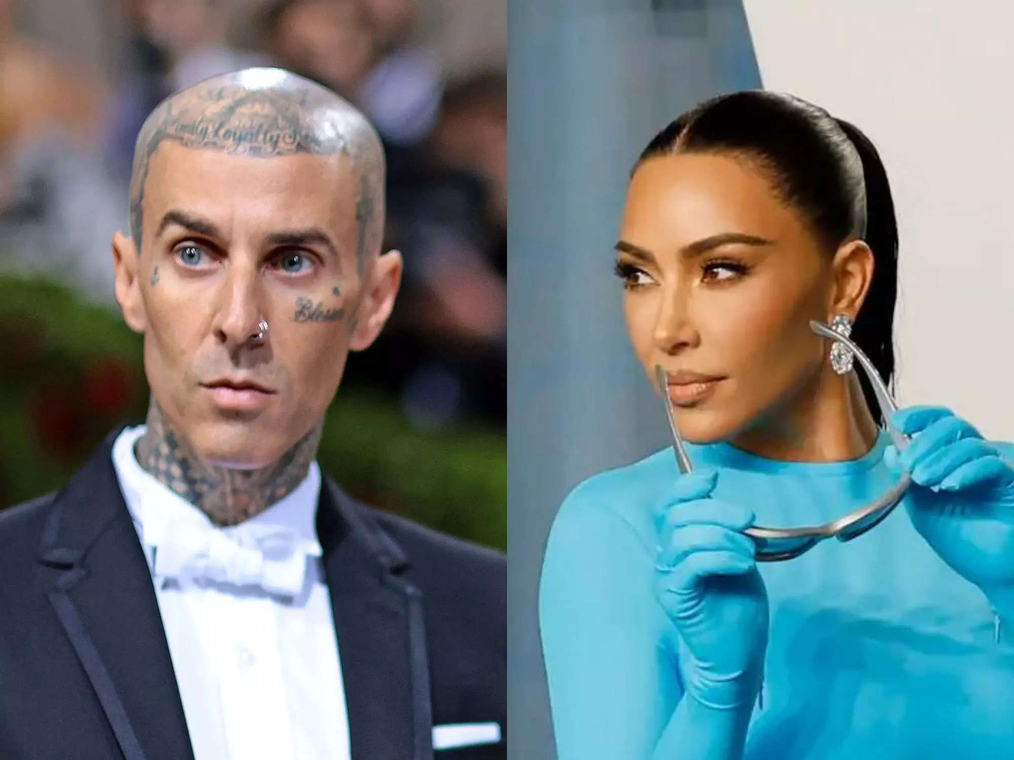 Here's A Reminder That Travis Barker Couldn't Stop 'checking Out' Kim ...