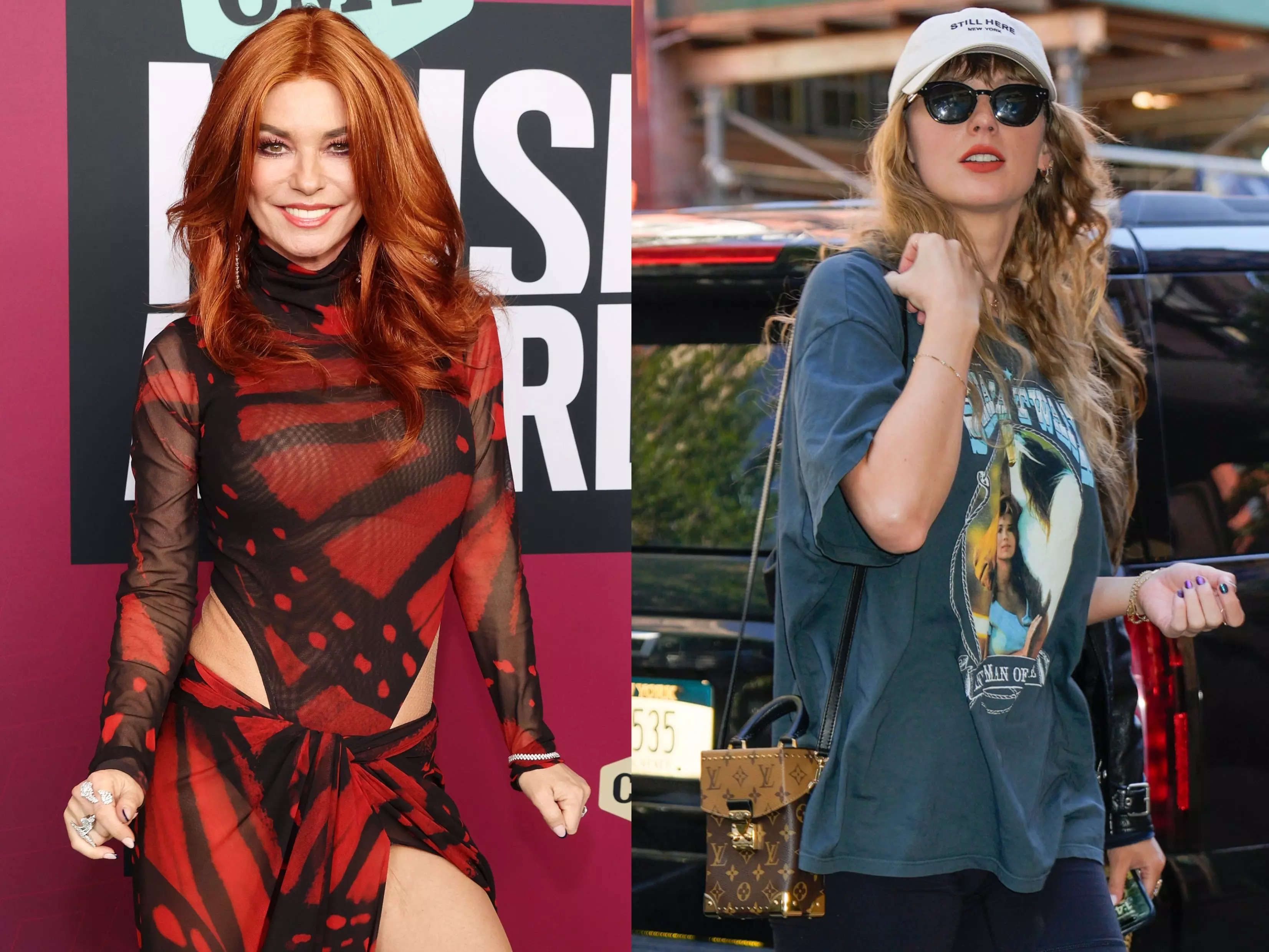 Taylor Swift wears Shania Twain shirt, leads fans to think it's