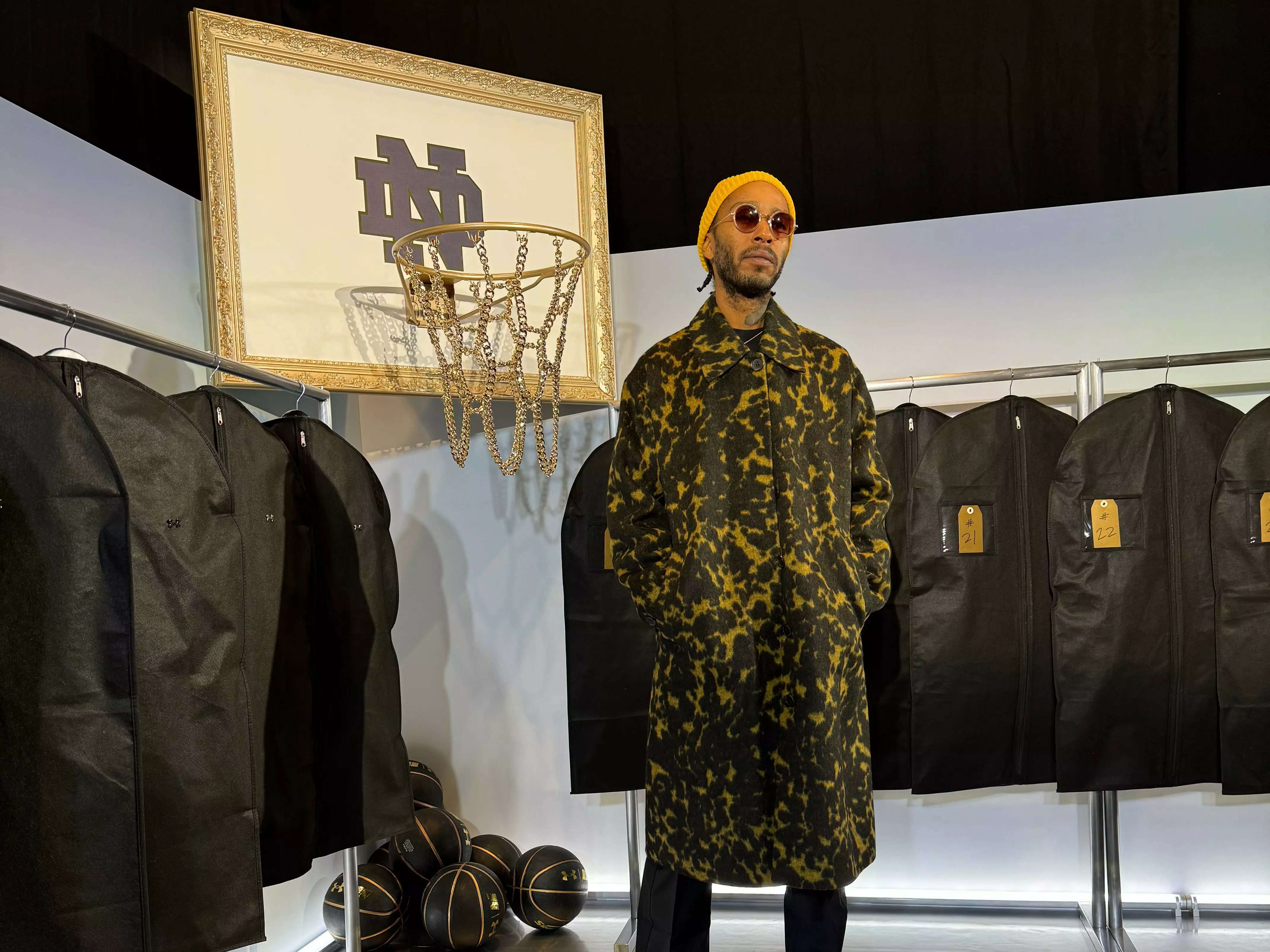 Richfresh has designed clothes for NBA superstars such as LeBron James and Stephen Curry, and provided clothing for women’s basketball stars participating in the NCAA’s first game in Paris