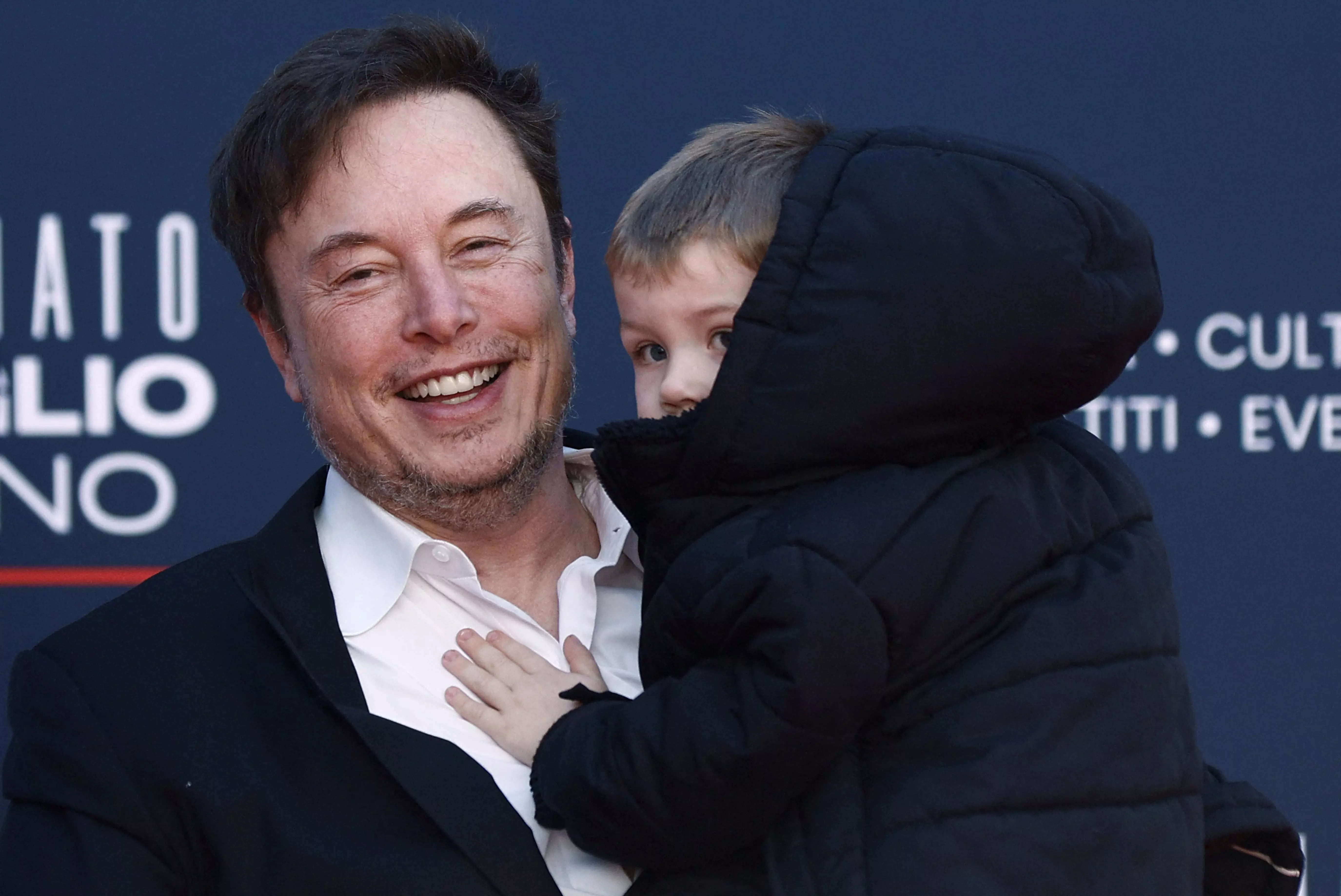 Elon Musk tells Italians to have more children during an appearance at