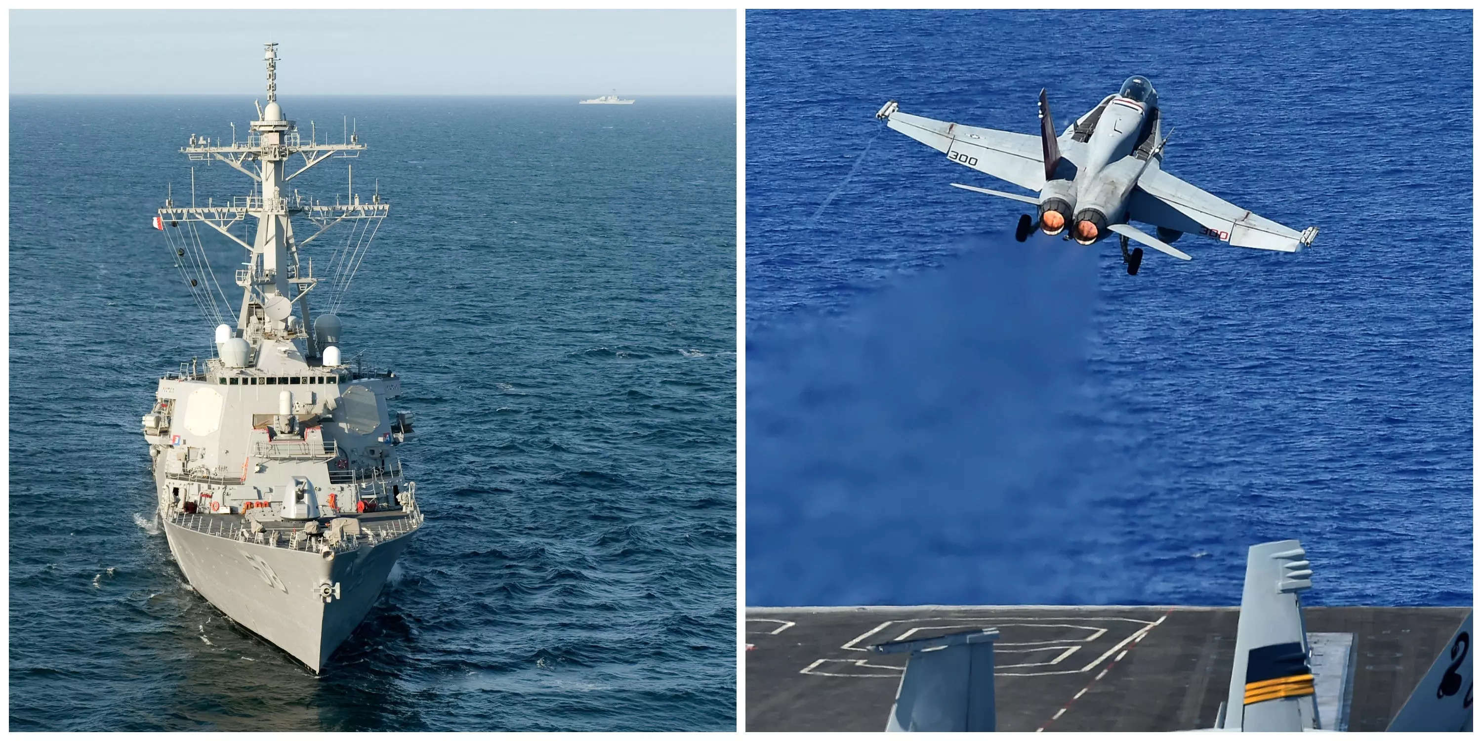 a-us-navy-destroyer-and-f-18-fighter-jets-shot-down-17-drones-and